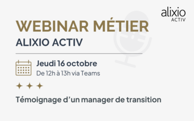Témoignage d’un manager de transition : Webinar 16/10/2025