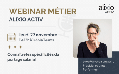 Les spécificités du Portage Salarial : Webinar 27/11/2025